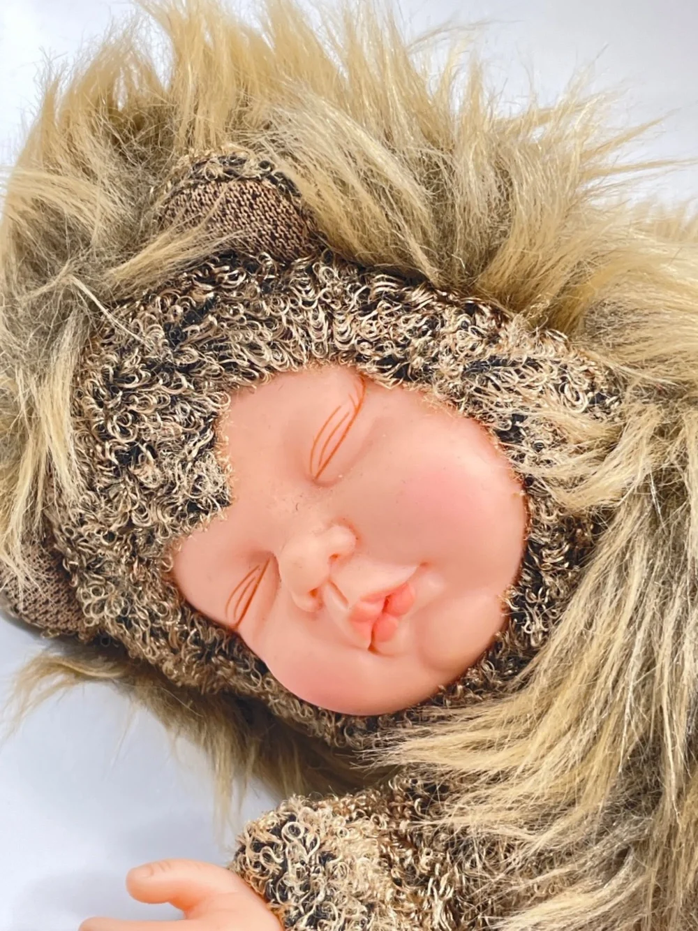 90's Anne Geddes Baby Hedgehog 9